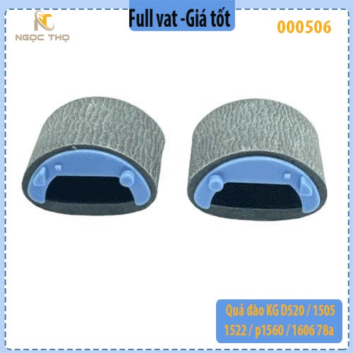 Quả đào / Bánh xe kéo giấy KG D520 / 1505 / 1522 / P1560 / 1606 – Dùng cho HP 78A (to hơn 35 nhỏ hơn 12 )– Full VAT