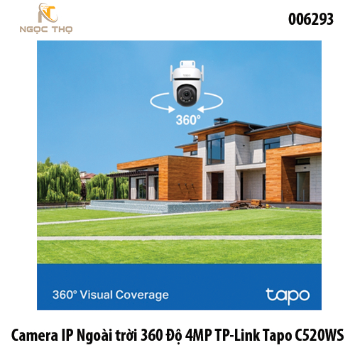 Camera IP Ngoài Trời 360° 4MP TP-Link Tapo C520WS – Chính hãng – Full VAT