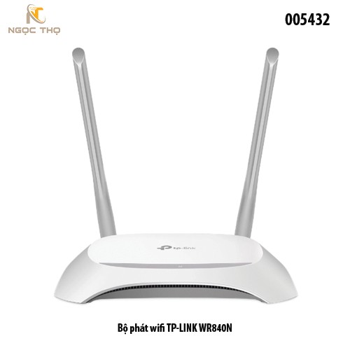 Bộ Phát WiFi TP-Link WR840N – Router WiFi Chuẩn N 300Mbps – 2 Ăng-ten Ngoài – Chính Hãng - có hỗ trợ cài đặt - full vat