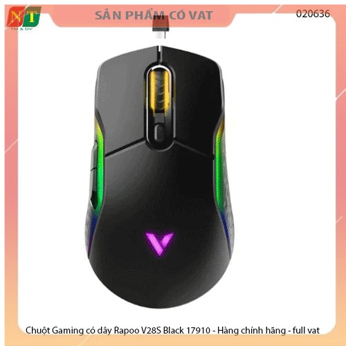 Chuột Gaming có dây Rapoo V28S