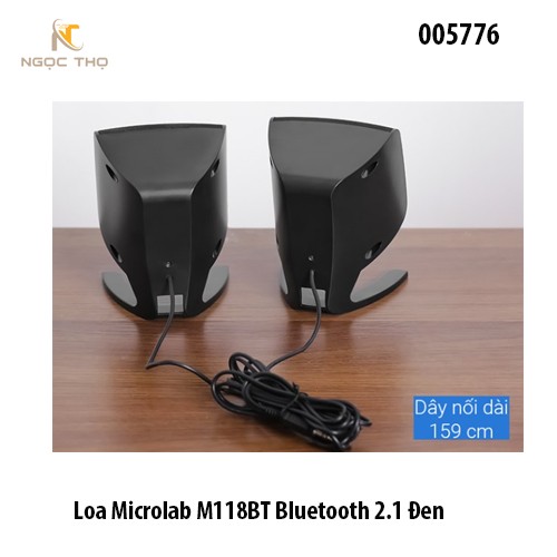 Loa Microlab M118BT Bluetooth 2.1 – công suất 40W – âm trầm mạnh mẽ – chính hãng – full VAT