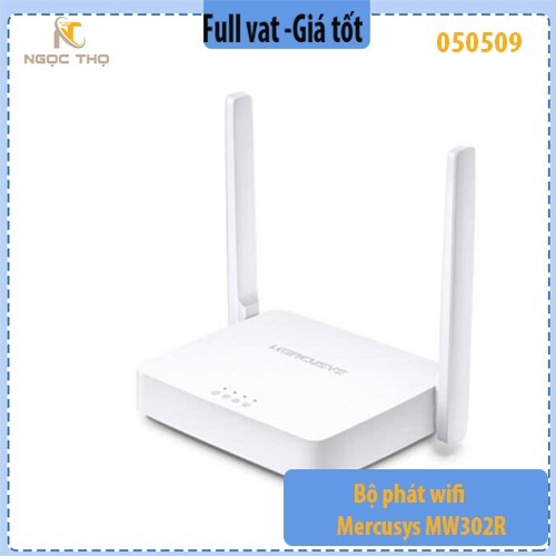 Bộ phát wifi Mercusys MW302R tốc độ 300Mbps, phù hợp cho gia đình