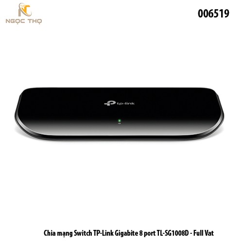 Switch TP-Link TL-SG1008D – Bộ Chia Mạng 8 Cổng Gigabit 10/100/1000Mbps – Plug & Play – Chính Hãng – Full VAT