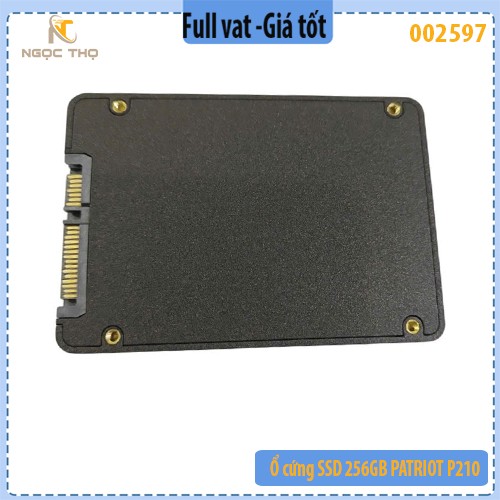Ổ cứng SSD 256GB PATRIOT P210 2.5" SATA3 – Chính hiệu – Full VAT