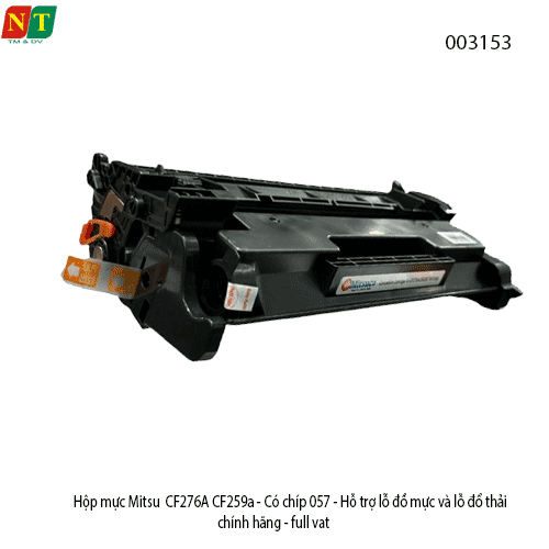 Hộp mực Mitsuco CF276A / CF259A – Có chip 057 / 76A – Hỗ trợ lỗ đổ mực & đổ thải – Full VAT