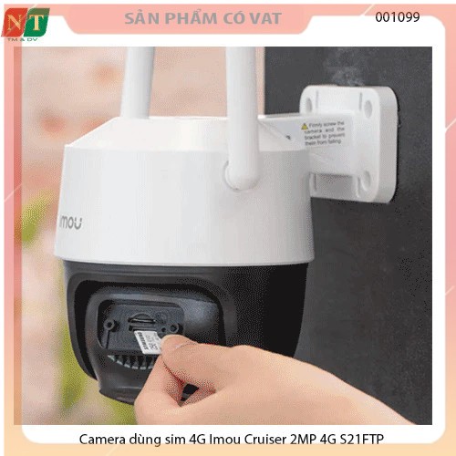Camera dùng sim 4G Imou Cruiser 2MP 4G S21FTP - Hàng chính hãng - full vat