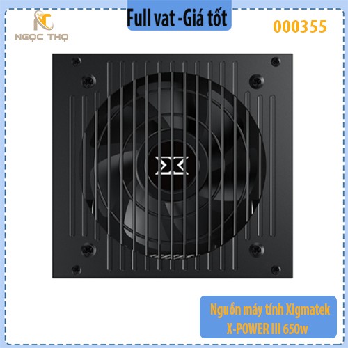 Nguồn máy tính Xigmatek X-POWER III 650w - hàng chính hãng  - full vat