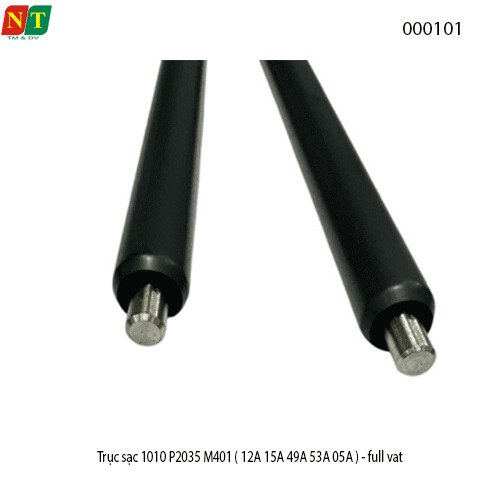 Trục Sạc dùng cho máy in HP 1010 / P2035 / M401 – Dùng Cho Cartridge 12A / 15A / 49A / 53A / 05A – Trục cao su máy in