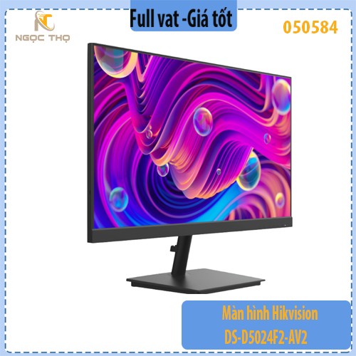 Màn hình Hikvision DS-D5024F2-AV2 23.8 inch | Full HD | 100Hz | Tấm nền VA | Viền mỏng | VGA + HDMI + Audio