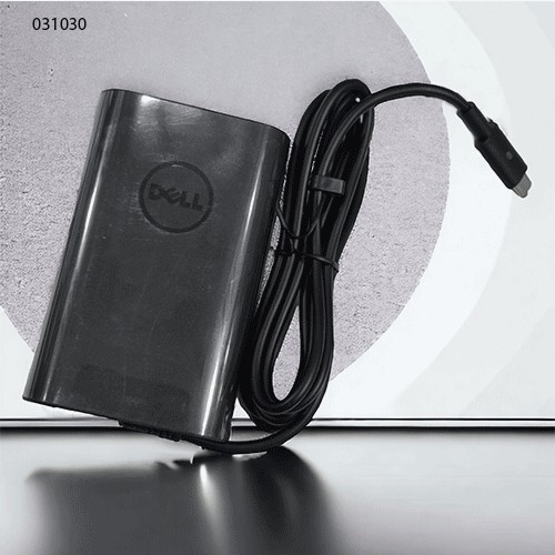 Sạc laptop Dell Type-C 65W hình Ovan – TTA HA65NM170 – kèm dây nguồn – chính hiệu | full VAT