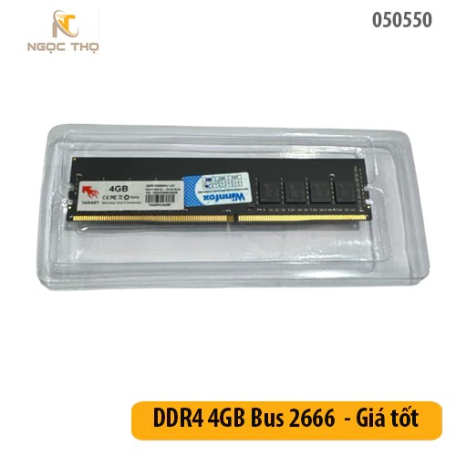 RAM PC Target DDR4 4GB Bus 2666 – Chính hiệu – Full VAT