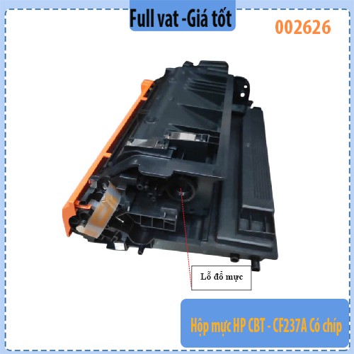 Hộp mực CBT-CF237A Có chíp – Dùng cho HP M607 / M608 / M609 / M631 / M632 / M633 – Chính hiệu Starink – Full VAT