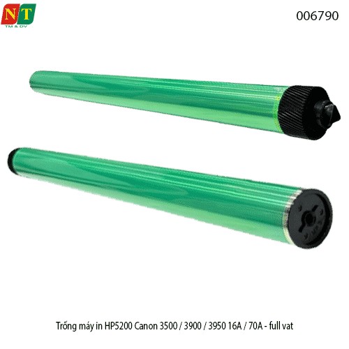Trống máy in (OPC) HP 5200 / Canon 3500–3900–3950 – Tương thích 16A / 70A / 14A – Black – Full VAT