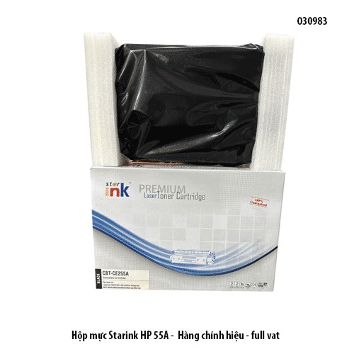 Hộp Mực In StarInk HP 55A (CE255A) – Bản In Đậm Rõ, Tiết Kiệm Chi Phí – Hàng Chính Hiệu – Full VAT