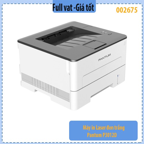 Máy in laser Pantum P3012D – In đen trắng – Đảo mặt tự động – 30ppm – USB – Hàng chính hãng – Full VAT