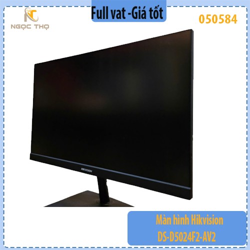 Màn hình Hikvision DS-D5024F2-AV2 23.8 inch | Full HD | 100Hz | Tấm nền VA | Viền mỏng | VGA + HDMI + Audio