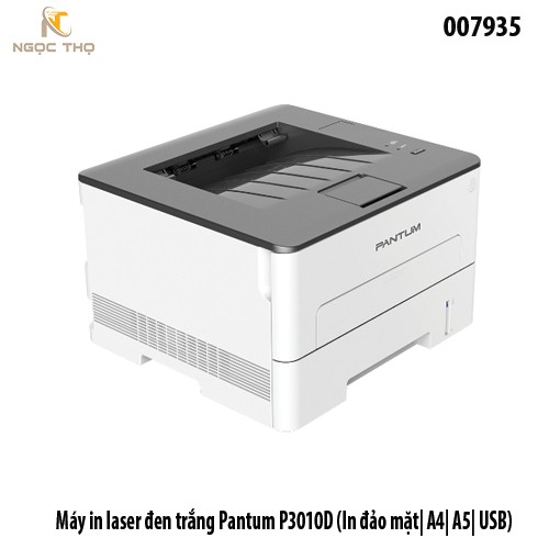 Máy in laser đen trắng Pantum P3010D (A4) – 30ppm, in 2 mặt tự động – USB – Chính hãng, đủ VAT – Hỗ trợ cài đặt từ xa.