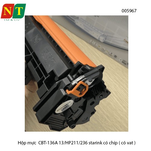 Hộp Mực In StarInk  CBT-136A 13/HP211/236 ( Hộp mực 136A) - Hộp mực in W1360X  2.6K - Chính hiệu - full vat