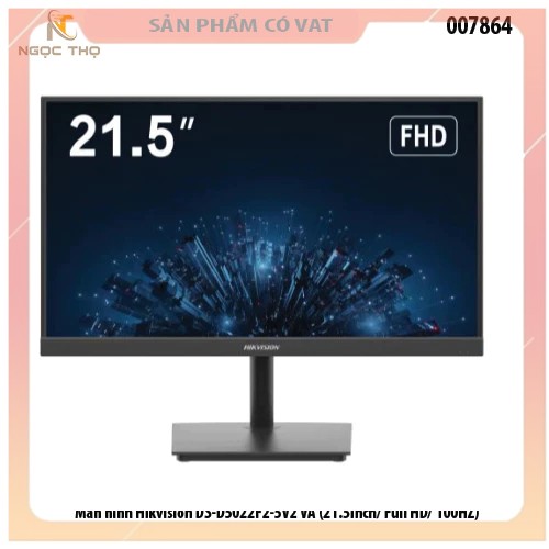 Màn hình Hikvision DS-D5022F2-5V2 VA (21.5Inch/ Full HD/ 100HZ) - màn hình 22 inch