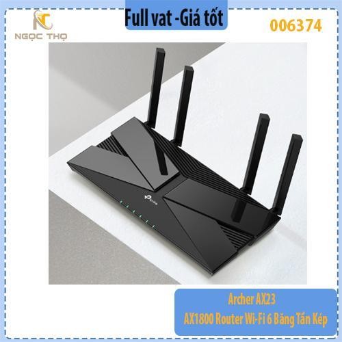 Bộ phát WIFI 6 TP-LINK Archer AX23 – AX1800 Router Wi-Fi 6 Băng Tần Kép - chính hãng - full vat
