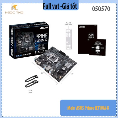 Main ASUS Prime H310M-K – Giá tốt, Hàng chính hãng, Full VAT