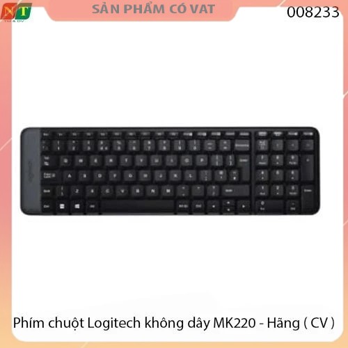 Phím chuột Logitech không dây MK220 - Hàng chính hãng - full vat