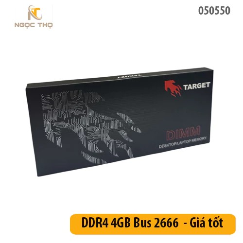RAM PC Target DDR4 4GB Bus 2666 – Chính hiệu – Full VAT