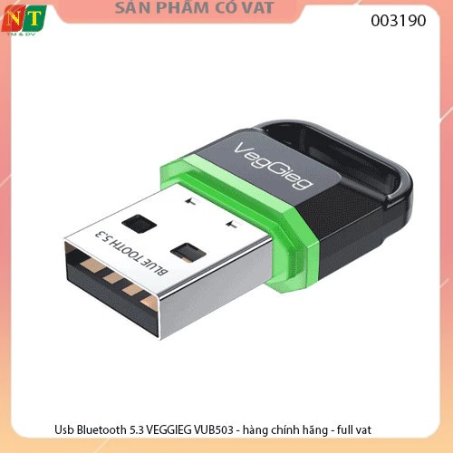 Usb Bluetooth 5.3 VEGGIEG VUB503 - hàng chính hãng - full vat