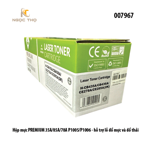 Hộp Mực Premium 35A – Tương Thích HP CB435A /  CB436A / CE285A / 325 – HP P1005 / P1006 / P1102 / M1212 / M1132