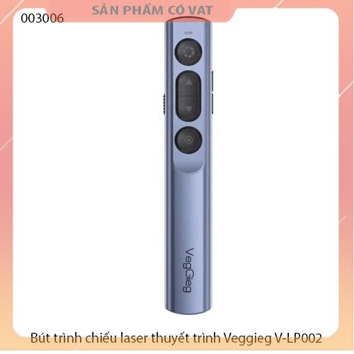 Bút trình chiếu laser thuyết trình Veggieg V-LP002 - Hàng chính hãng - Full vat