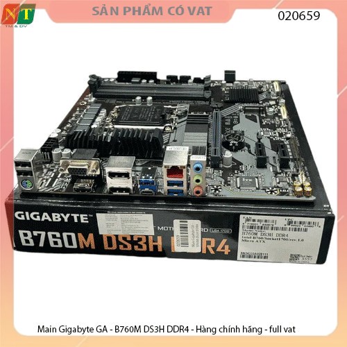 Main Gigabyte GA - B760M DS3H DDR4 - Hàng chính hãng - full vat