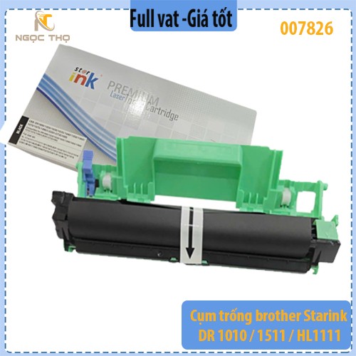 Cụm trống Brother DR-1010 – chính hiệu Starink – Drum Unit dùng cho BrotherHL-1111 HL-1201 HL-1211 DCP-1511 DCP-1601...