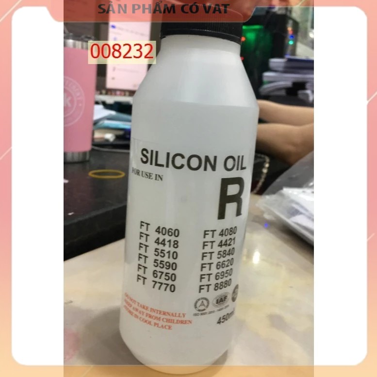 Dầu Silicon dùng cho máy photo / máy in - 450ml  - full vat