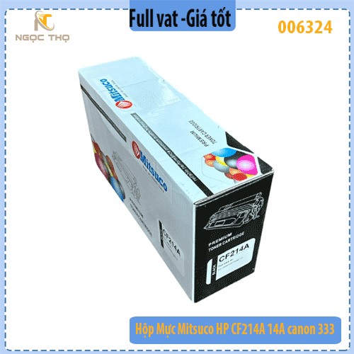 Hộp Mực In Mitsuco HP 14A (CF214A) / Canon 333 / 8780X – Dùng cho HP Enterprise 700 M712 / M725 – Chính hiệu – Full VAT
