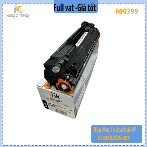 Hộp Mực In StarInk HP CF283A / Canon CRG-337 ( 83A / 337 ) – Chính Hiệu – Full VAT – Có Lỗ Đổ Mực