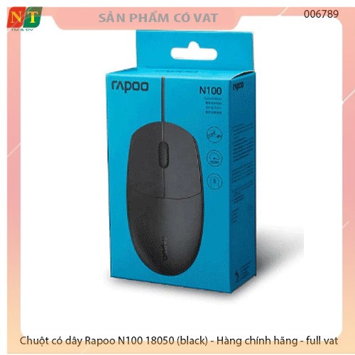 Chuột có dây Rapoo N100 18050  - full vat