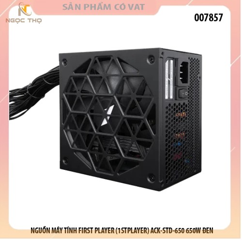 NGUỒN MÁY TÍNH FIRST PLAYER (1STPLAYER) ACK-STD-650 650W ĐEN