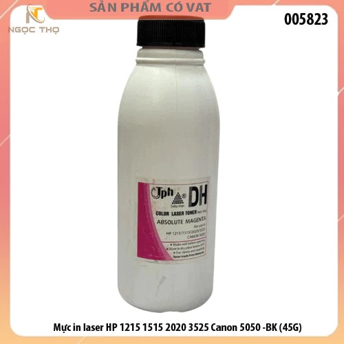 Mực in laser HP 1215 1515 2020 3525 Canon 5050 -BK (45G)