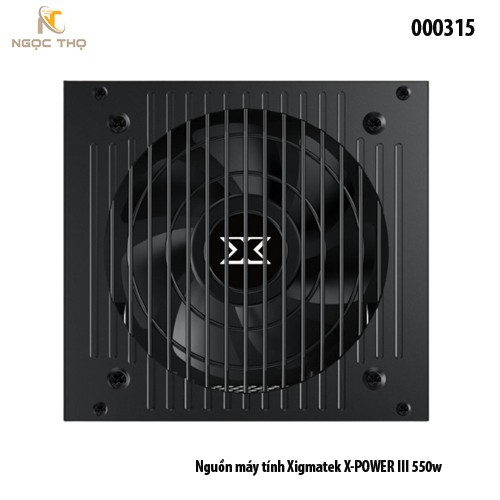 Nguồn Máy Tính Xigmatek X-POWER III 550W – PSU X-550 (EN45983) – Hiệu Suất 85% – Hàng Chính Hãng – Full VAT