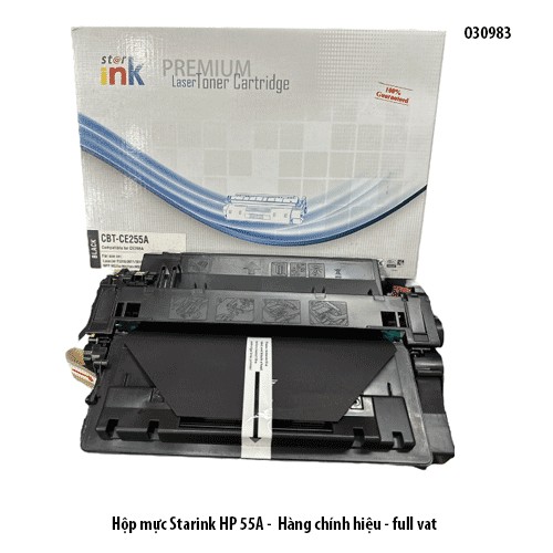 Hộp Mực In StarInk HP 55A (CE255A) – Bản In Đậm Rõ, Tiết Kiệm Chi Phí – Hàng Chính Hiệu – Full VAT