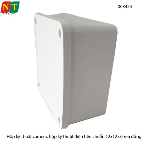 Hộp Kỹ Thuật Camera / Hộp Kỹ Thuật Điện 12x12x5 – Hộp Box Bảo Vệ Nguồn Ngoài Trời – Nhựa ABS Chống Mưa, Bền Bỉ