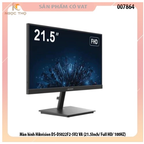 Màn hình Hikvision DS-D5022F2-5V2 VA (21.5Inch/ Full HD/ 100HZ) - màn hình 22 inch