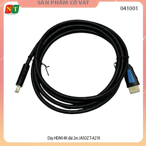 Dây HDMI 4K dài 2m JASOZ T-A218 - Hàng chính hiệu - full vat