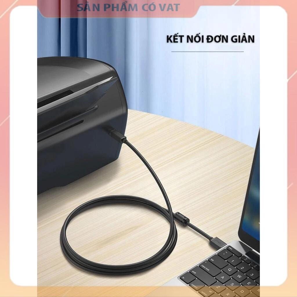Dây USB máy in có IC 15m JASOZ T-D162 Hàng Chính Hãng