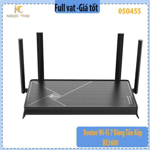 Bộ phát Wi-Fi 7 TP-Link Archer BE230 (BE3600) – Chuẩn BE3600 Dual-Band – 2.5Gbps – wifi 7 Chính Hãng, Full VAT