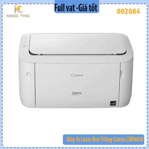 Máy In Laser Đen Trắng Canon LBP6030 – In Nhanh, Tiết Kiệm, Bền Bỉ – Hàng Chính Hãng – Full VAT