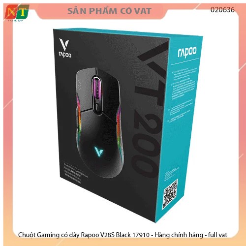 Chuột Gaming có dây Rapoo V28S