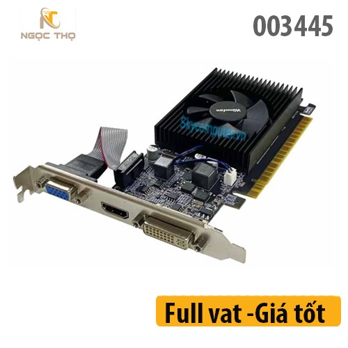Cạc màn hình Winfox GT730 4GB DDR3 LB - HDMI / VGCạc màn hình VGA Winnfox GT730 4GB DDR3 LB – HDMI / VGA / DVI 24+5
