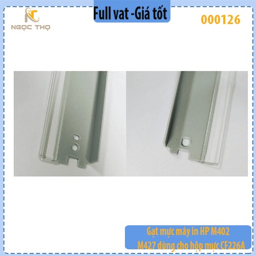 Gạt mực HP CF226A (gạt drum) – dùng cho HP M402 / M426… – In sạch, không lem – Chính hãng – Full VAT