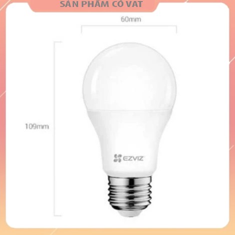 Ezviz LB1-White - Bóng Đèn Thông Minh Kết Nối WiFi Điều Chính Độ Sáng Qua App - Hàng Chính Hãng - full vat